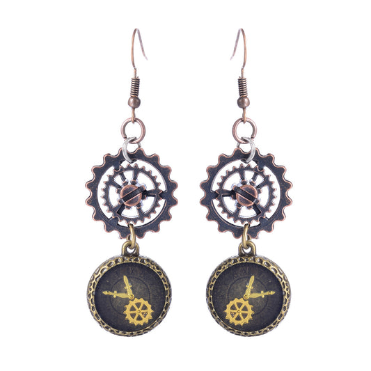 Steampunk-Ohrringe Anhänger