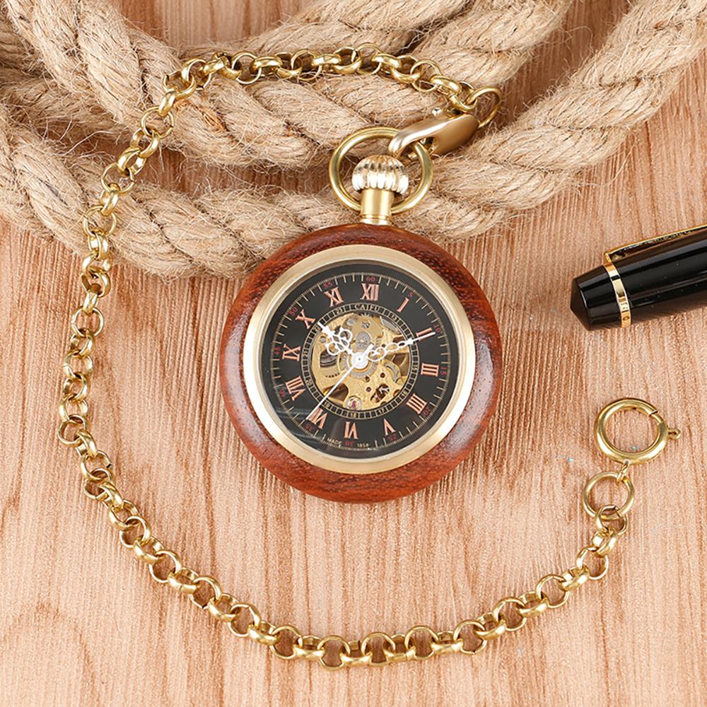 Taschenuhr aus Holz
