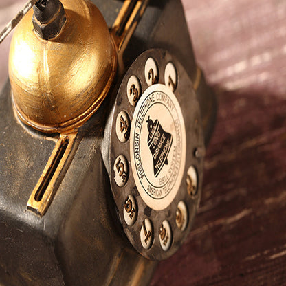 Vintage-Dekor-Telefon