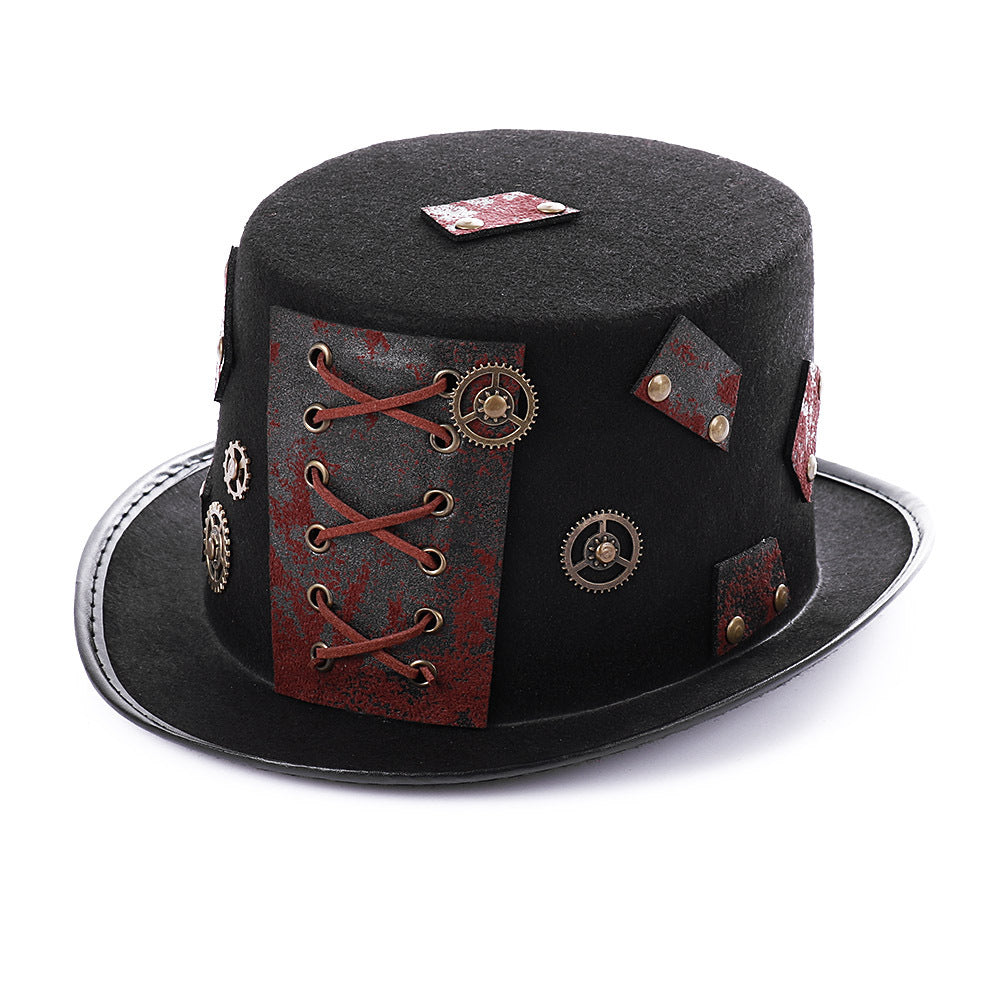 Steampunk-Hut im Antik-Stil