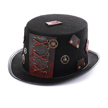 Steampunk-Hut im Antik-Stil