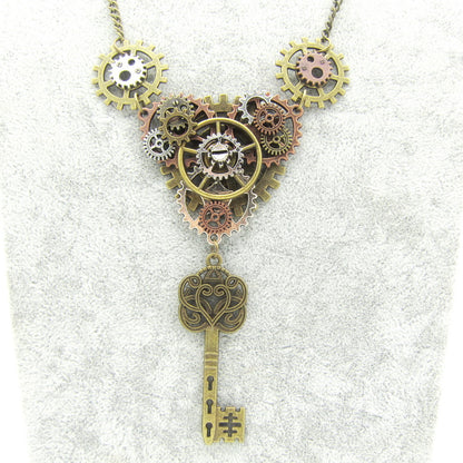 Steampunk-Schlüsselanhänger