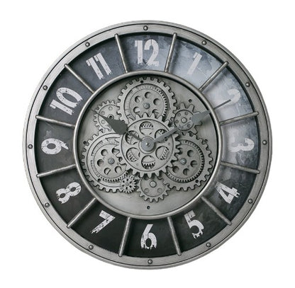 Vintage Steampunk-Uhr mit freiliegendem Uhrwerk