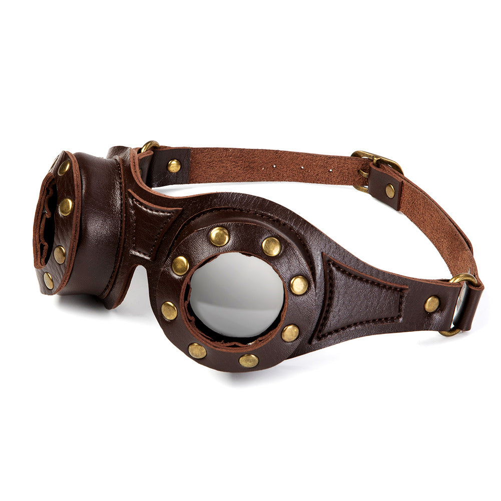 Steampunk-PU-Brille