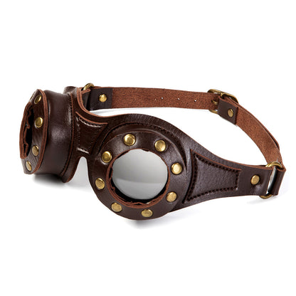 Steampunk-PU-Brille