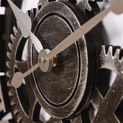 Steampunk-Uhr Zahnräder