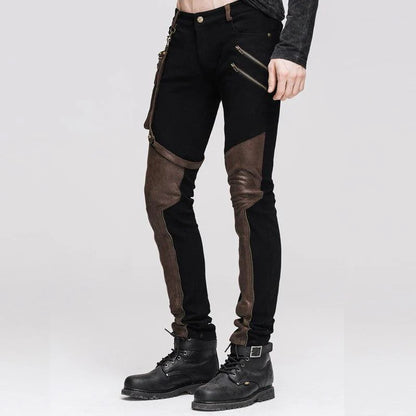Steampunk-Gothic-Hose für Herren