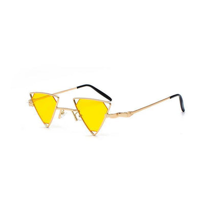 Dreieckige Steampunk-Sonnenbrille