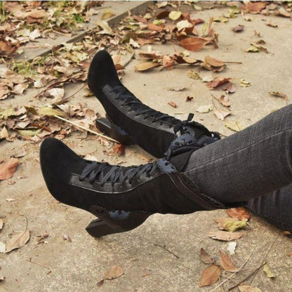 Viktorianische Steampunk-Stiefel