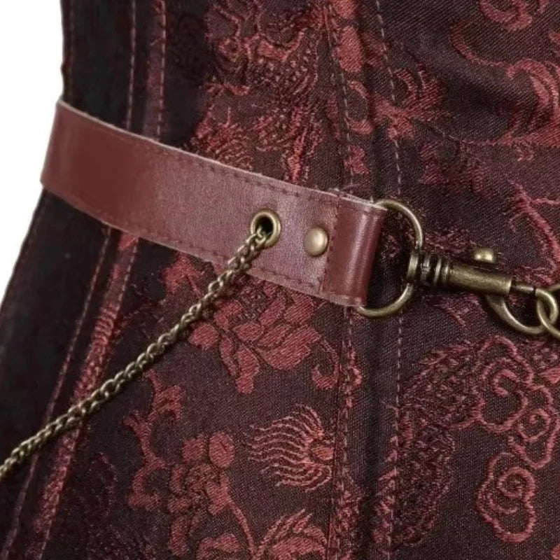 Steampunk-Korsett in Übergröße
