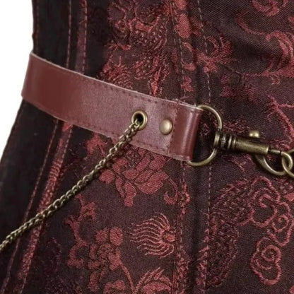 Steampunk-Korsett in Übergröße