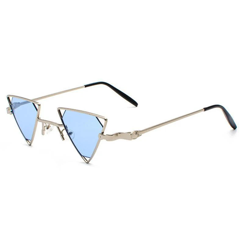 Dreieckige Steampunk-Sonnenbrille