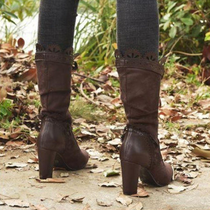 Viktorianische Steampunk-Stiefel