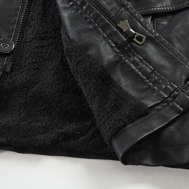 Steampunk-PU-Jacke für Herren