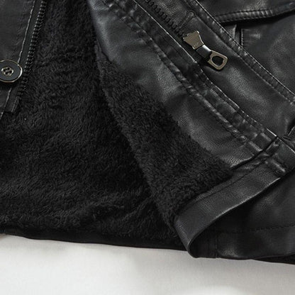Steampunk-PU-Jacke für Herren