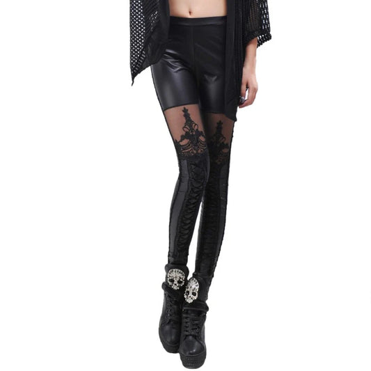 Gothic-Leggings für Damen