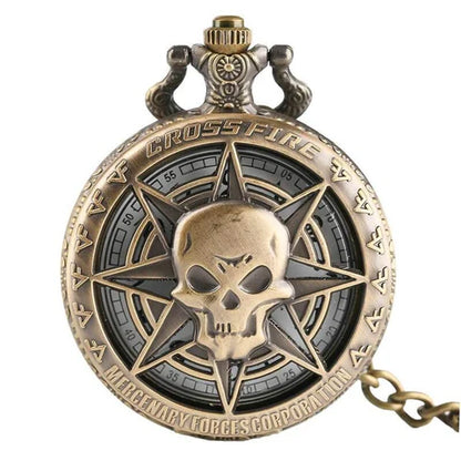 Totenkopf-Taschenuhr