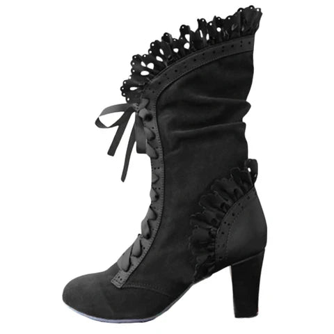 Viktorianische Steampunk-Stiefel