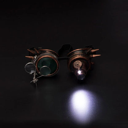 Cesar Steampunk-Brille