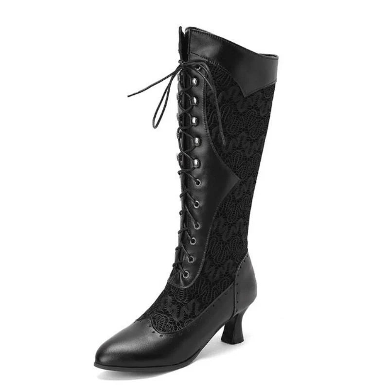 Viktorianische Steampunk-Stiefel