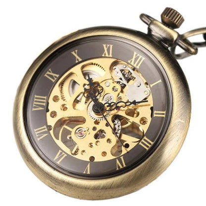 Bronzene Taschenuhr