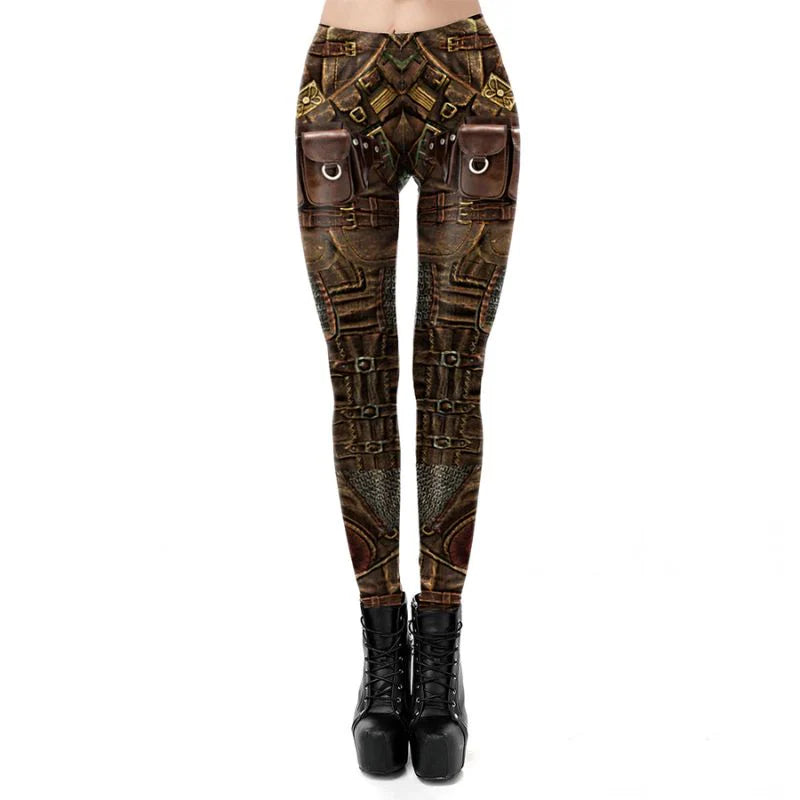 Vintage Steampunk Leggings