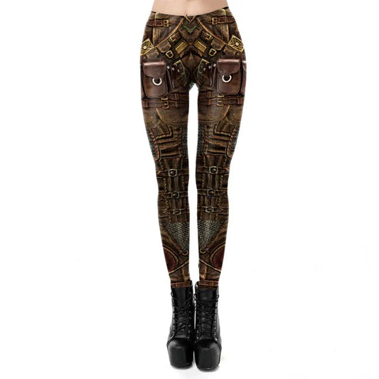 Vintage Steampunk Leggings