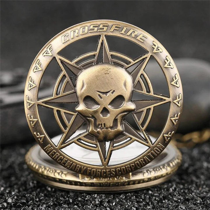 Totenkopf-Taschenuhr
