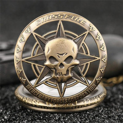 Totenkopf-Taschenuhr