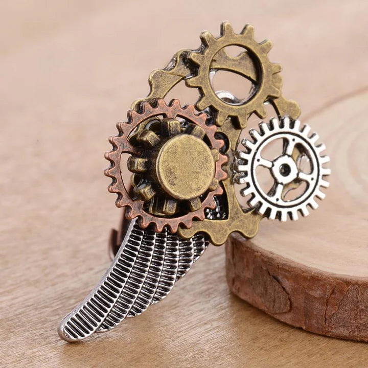 Steampunk-Flügelring