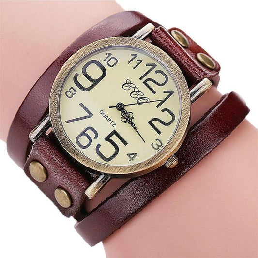 Steampunk 3-Wege-Armbanduhr