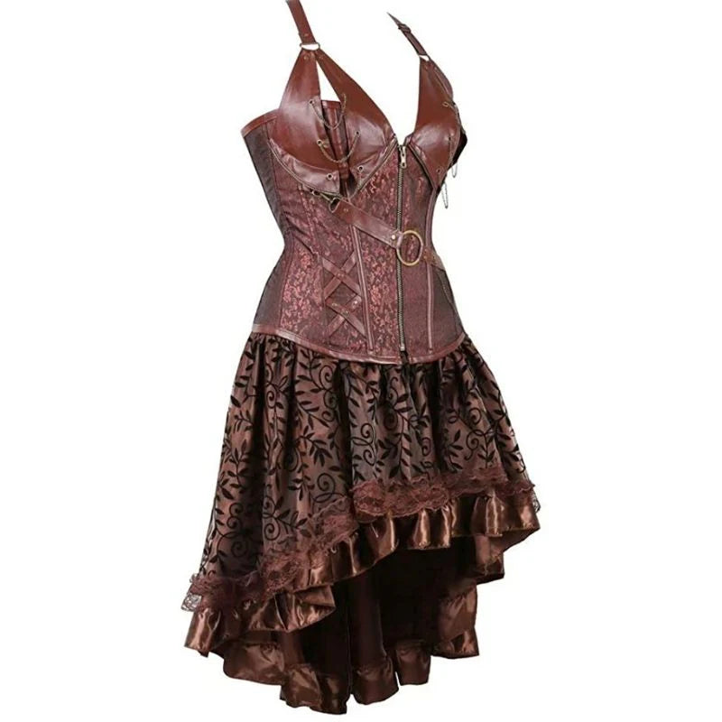 Viktorianisches Steampunk-Kleid