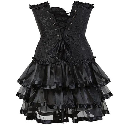 Kurzes Steampunk-Kleid