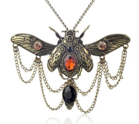 Steampunk-Skarabäus-Anhänger