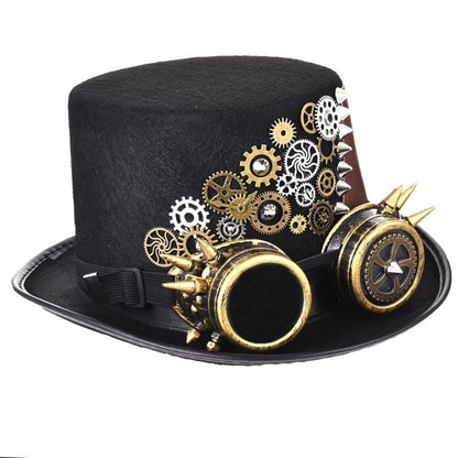 Zylinderhut-Steampunk-Strümpfe