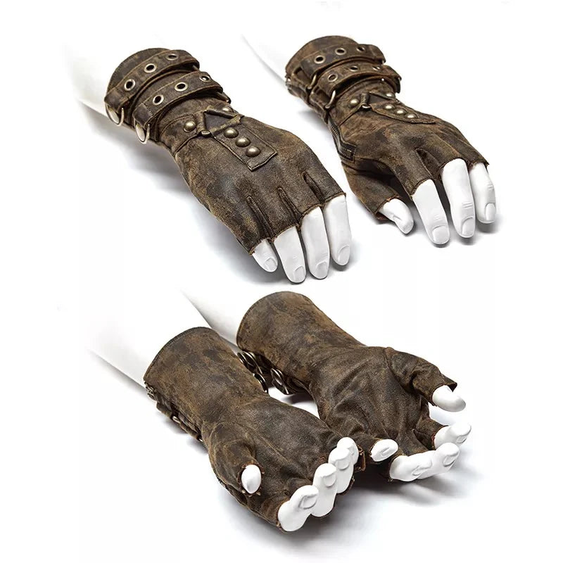 Steampunk-Handschuhe für Herren