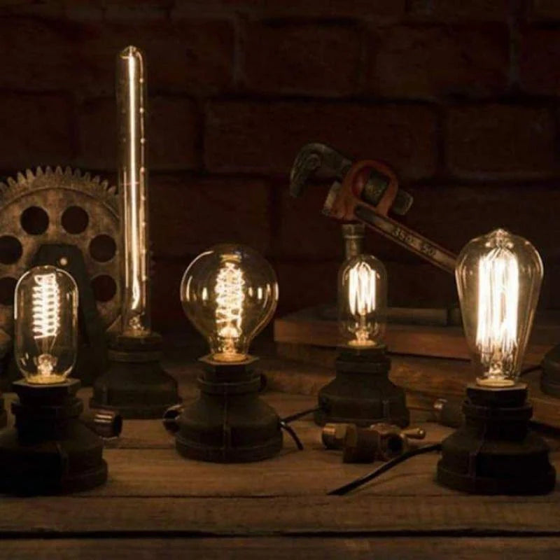 Vintage Steampunk Lampe