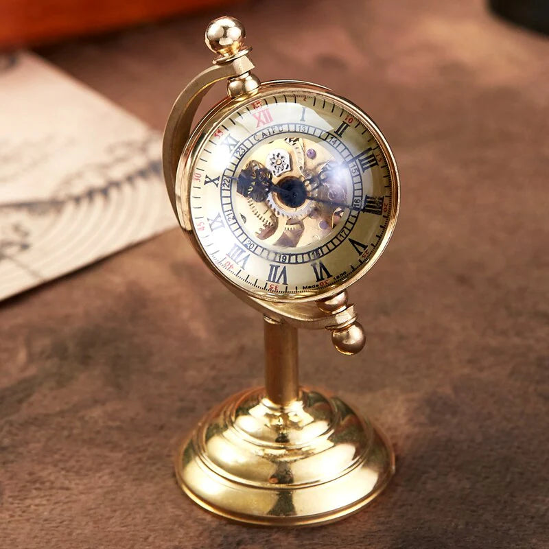 Mechanische Steampunk-Tischuhr