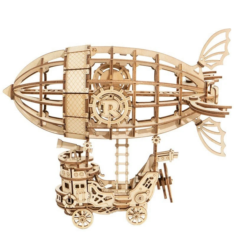 Steampunk-Zeppelin-Luftschiffmodell