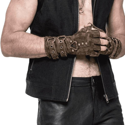 Steampunk-Handschuhe für Herren
