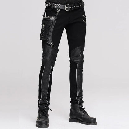 Steampunk-Gothic-Hose für Herren