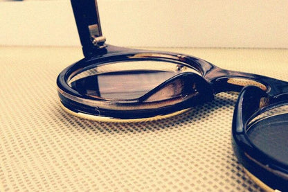 Steampunk-Klappsonnenbrille