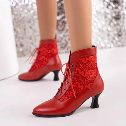 Edwardianische Steampunk-Stiefel