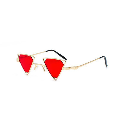 Dreieckige Steampunk-Sonnenbrille