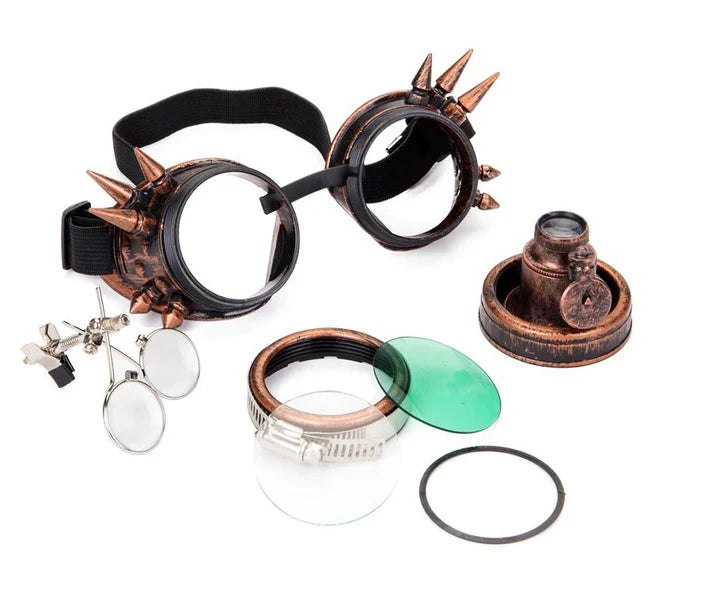 Cesar Steampunk-Brille