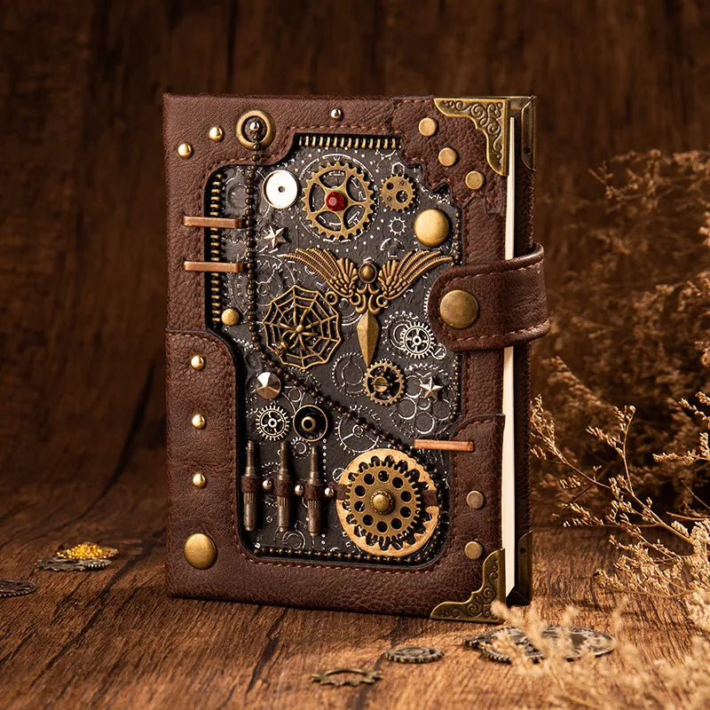 Steampunk-Notizbuch