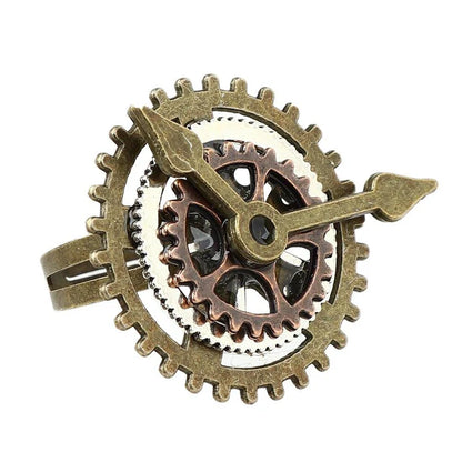 Steampunk-Ringuhr