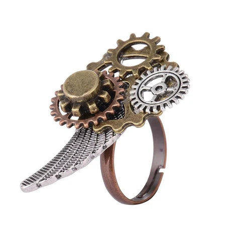 Steampunk-Flügelring