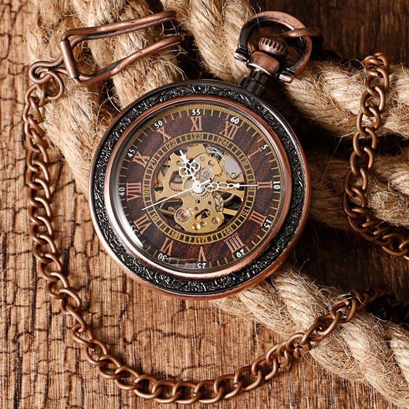 Skelett-Taschenuhr
