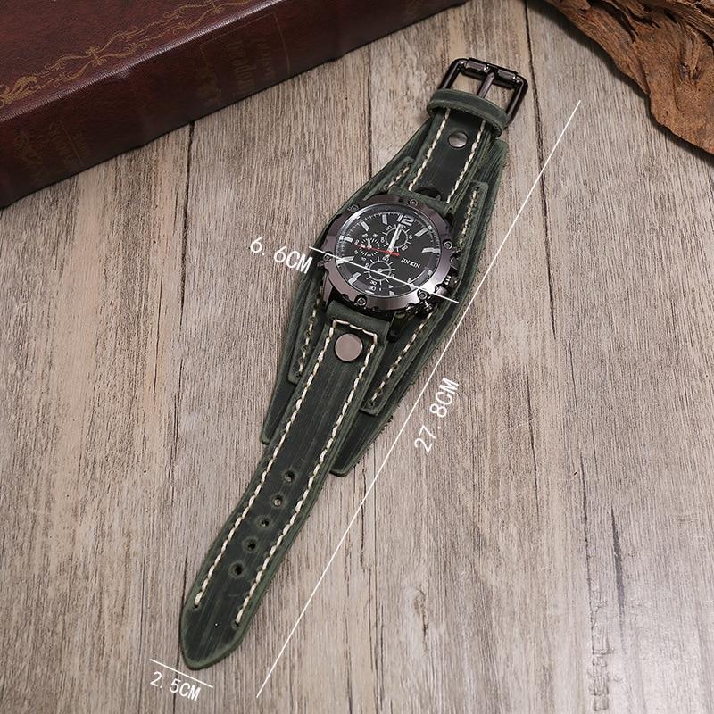 Uhr mit Lederarmband